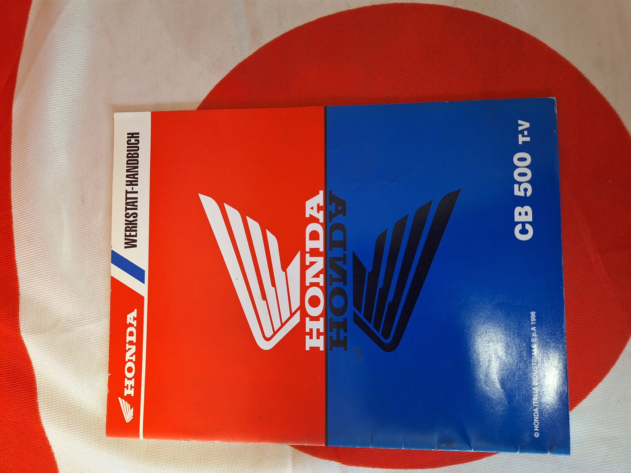 Picture of Werkstatthandbuch Nachtrag Honda  CB500T-V